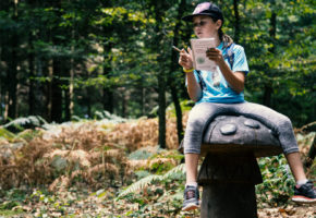 Škrateljc adrenalin doživetje park otroci družina zabava škrati pravljica gozd narava
