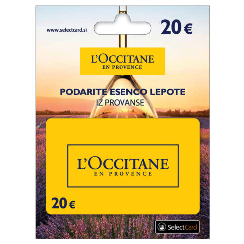 L'occitane (20€)