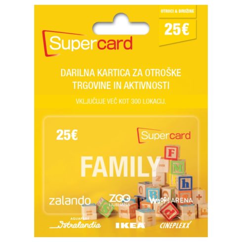 SuperCard Family (25€)