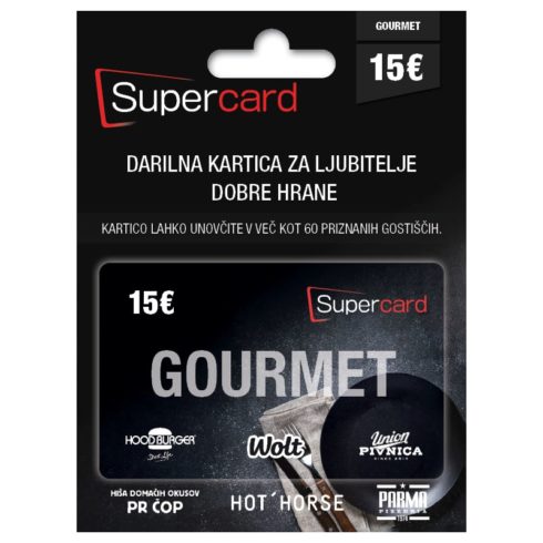 SuperCard Gourmet (15€)