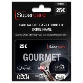 SuperCard Gourmet (25€)