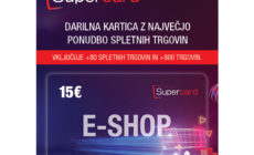 Supercard e-shop super-e 15 EUR