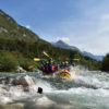 Rafting po reki Soči in izposoja električnega kolesa
