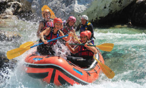 Rafting po reki Soči in soteskanje za eno osebo