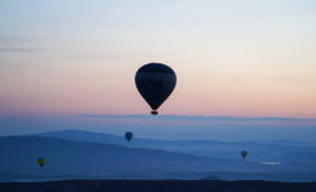 Polet z balonom nad Ljubljano za dve osebi