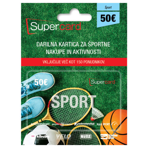 Supercard sport 50 EUR