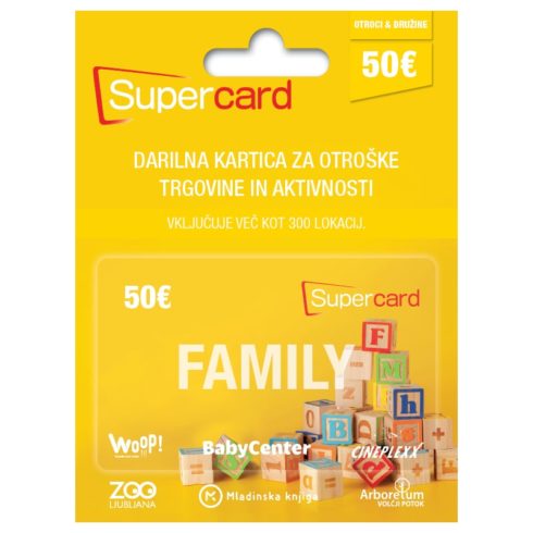 SuperCard Family (50€)