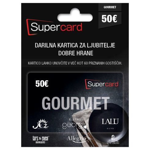 SuperCard Gourmet (50€)