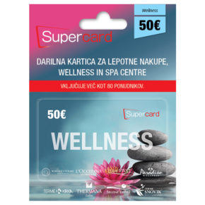 Supercard wellness 50 EUR