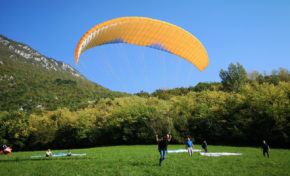 Društvo polet Nova Gorica - XXL polet z jadralnim padalom za eno osebo
