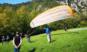 Panoramski polet z jadralnim padalom za eno osebo