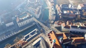 Polet z balonom nad Ljubljano za eno osebo