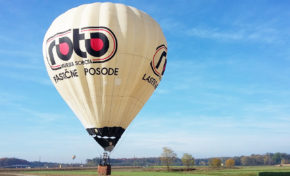 Polet z balonom nad Ljubljano za eno osebo