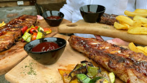 kamp-Menina gourmet kulinarika rebra Alpe gore narava aperitiv sladica sladko