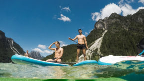 Bovec Paddle boarding - Skupinski izlet za 5 oseb na jezero Predil