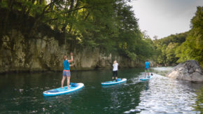 Bovec Paddle boarding - Skupinski izlet za 5 oseb na jezero Predil