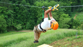 Čebelji-let zipline Sončni raj šport adrenalin Maribor štajerska