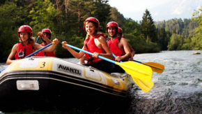 OUTDOOR SLOVENIA: Rafting in soteskanje na Bledu