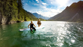 Bovec Paddle boarding - Skupinski izlet za 5 oseb na jezero Predil