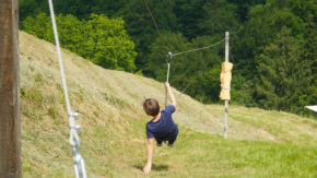 zipline Maribor adrenalin šport štajerska narava družina Sončni-raj otroci