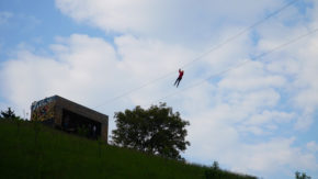 Zipline Maribor - Spust po jeklenici za odraslega in otroka