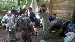 Kovač šport adrenalin paintball narava dolenjska gozd doživetje skupina družina