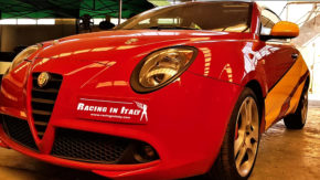 Racing dirka avtomobili Italija adrenalin pustolovščina Alfa-Romeo-MiTo Castelleto dirkališče avtomobilizem