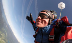 Sky dive Lesce - Tandemski skok s padalom z zunanjim slikanjem in snemanjem
