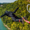Adrenalinski bungee jumping in zipline