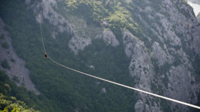 zipline Coatia adrenalin šport Hrvaška doživetje zabava zrak