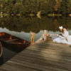 Forest glamping turizem jezero štajerska SUP supanje šport voda jezero hiška vino romantično