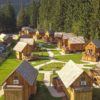 glamping Ribno Bled turizem sprostitev nočitev oddih hiške gorenjska luksuzno