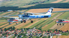 Aeroklub Ptuj - Polet z avionom za 3 osebe (15min)