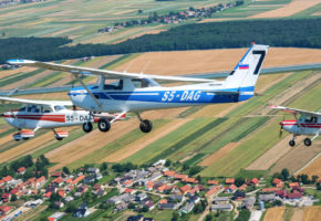 Aeroklub Ptuj - Polet z avionom za 3 osebe (15min)