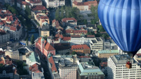 Polet z balonom v dvoje s pilotom