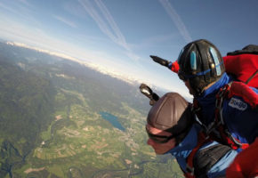Sky Dive Lesce - Tandemski skok s padalom za eno osebo na gorenjskem