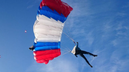 Skydive Ljubljana - Skok v tandemu z zunanjo kamero za eno osebo