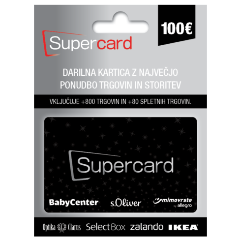SuperCard Silver (100€)