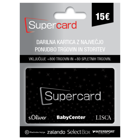 SuperCard Silver (15€)