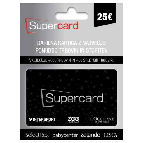 SuperCard Silver (25€)