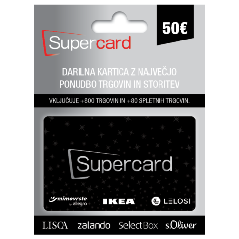 SuperCard Silver (50€)